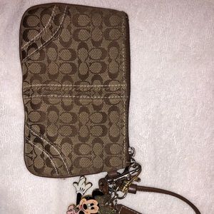 Coach zipper wallet